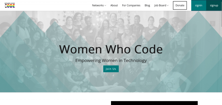 Screenshot 2022 05 07 at 23 03 24 Women Who Code Home