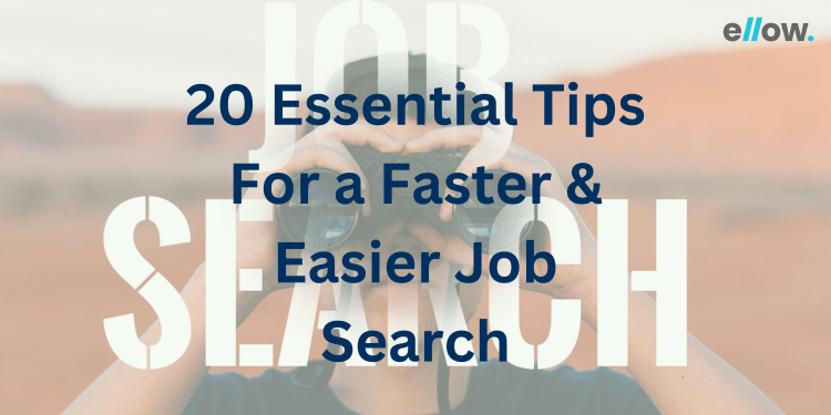 Essential Tips For A Faster Job Search