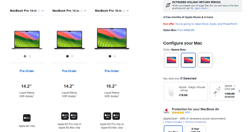 Product Comparison