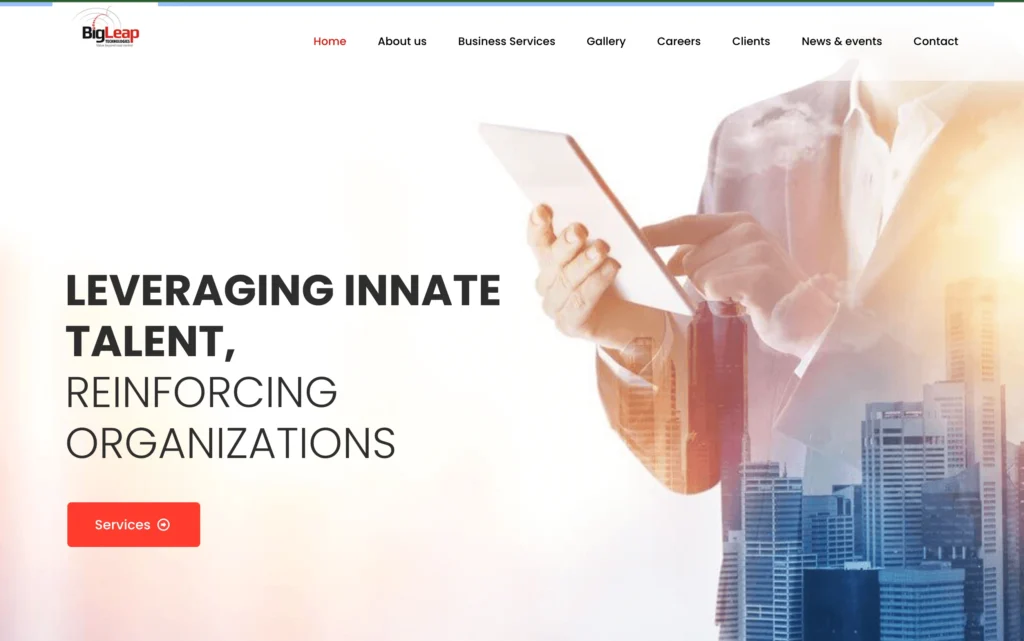 Bigleap Technologies homepage