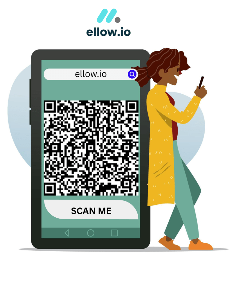 Grey and Green Simple Information Scan Code Instagram Post