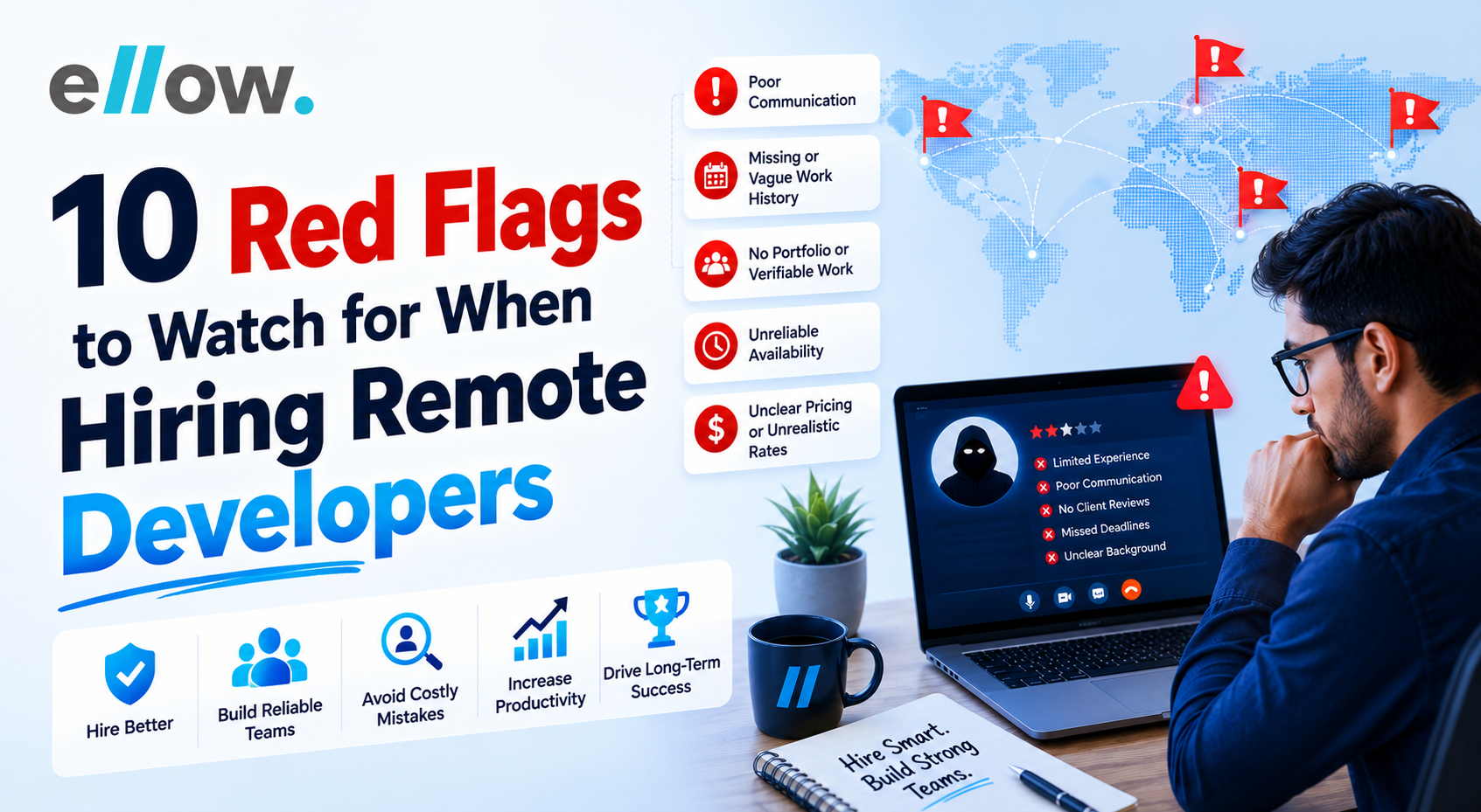 10 Red Flags to Watch for When Hiring Remote Developers
