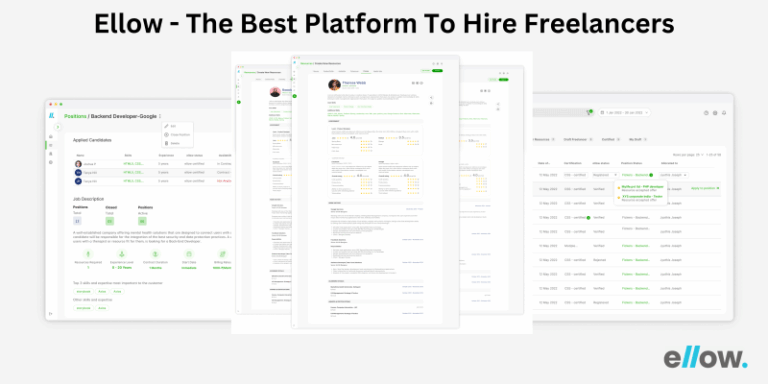 Ellow Is The Best Freelancer Software Developer Hiring Platform